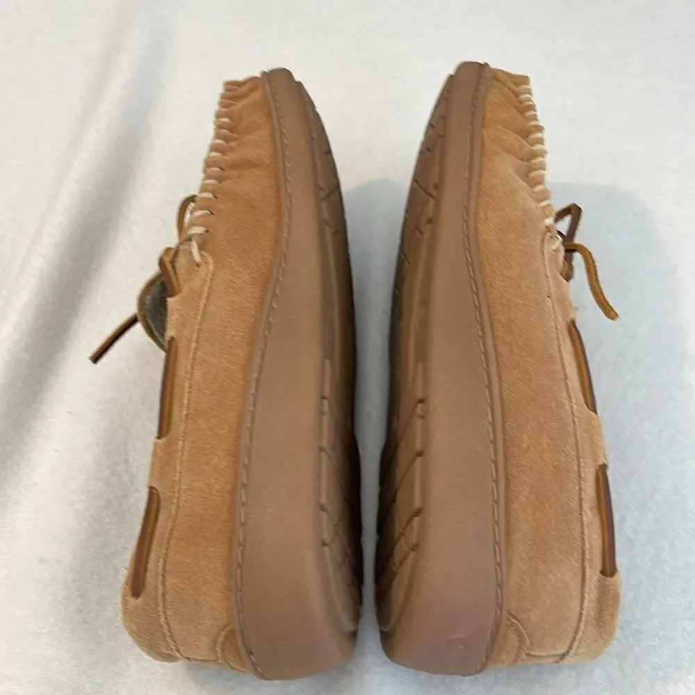 Men’s Minnetonka Pile Lined Hard Sole Mocassins